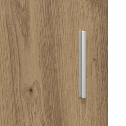 vidaXL Bathroom Basin Cabinet with Storage Artisan oak 60 x 34 x 63 cm