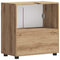 vidaXL Bathroom Basin Cabinet with Storage Artisan oak 60 x 34 x 63 cm