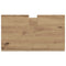 vidaXL Bathroom Basin Cabinet with Storage Artisan oak 60 x 34 x 63 cm