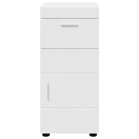 vidaXL Bathroom Cabinet White 37 x 31.5 x 82 cm Engineered wood