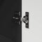 vidaXL Bathroom Cabinet Black 37 x 31.5 x 82 cm Engineered wood