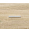 vidaXL Bathroom Cabinet Sonoma oak 37 x 31.5 x 82 cm Engineered wood