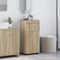 vidaXL Bathroom Cabinet Sonoma oak 37 x 31.5 x 82 cm Engineered wood