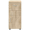 vidaXL Bathroom Cabinet Sonoma oak 37 x 31.5 x 82 cm Engineered wood