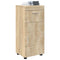 vidaXL Bathroom Cabinet Sonoma oak 37 x 31.5 x 82 cm Engineered wood