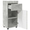 vidaXL Bathroom Cabinet with Storage Concrete grey 37 x 31.5 x 82 cm
