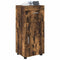 vidaXL Bathroom Cabinet Smoked oak 37 x 31.5 x 82 cm Engineered wood