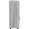 vidaXL Bathroom Cabinet Grey sonoma 37 x 31.5 x 82 cm Engineered wood
