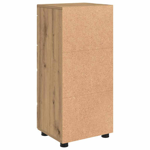 vidaXL Bathroom Cabinet Artisan oak 37 x 31.5 x 82 cm Engineered wood