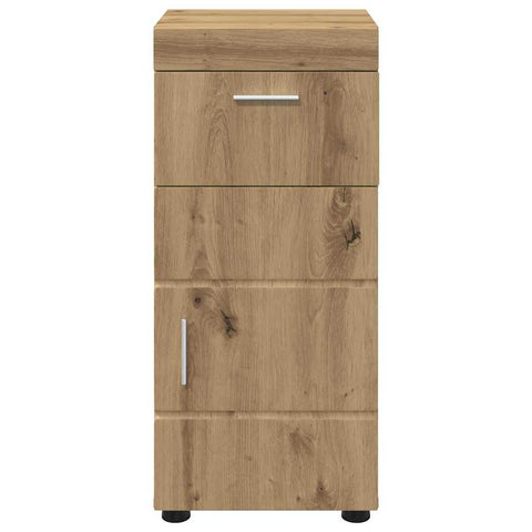 vidaXL Bathroom Cabinet Artisan oak 37 x 31.5 x 82 cm Engineered wood