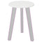 vidaXL Table Top High gloss white 30 x 30 x 1.5 cm Engineered wood
