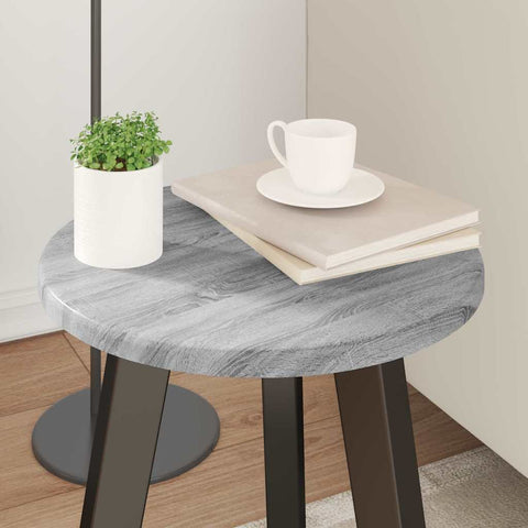 vidaXL Table Top Grey sonoma 30 x 30 x 1.5 cm Engineered wood