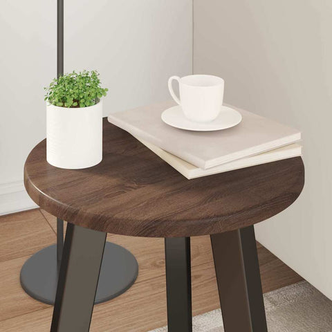vidaXL Table Top Brown oak 30 x 30 x 1.5 cm Engineered wood