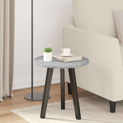 vidaXL Table Top Concrete grey 40 x 40 x 1.5 cm Engineered wood