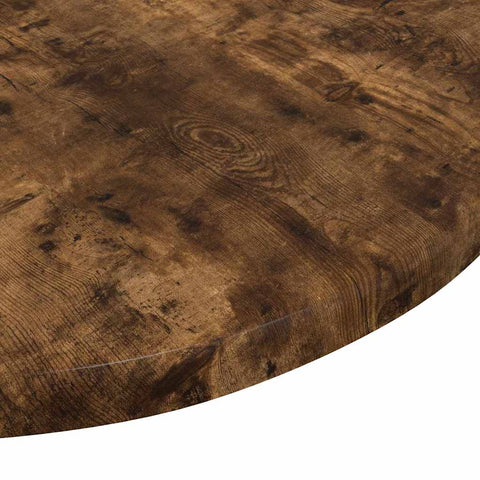 vidaXL Table Top Smoked oak 40 x 40 x 1.5 cm Engineered wood