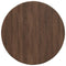 vidaXL Table Top Brown oak 40 x 40 x 1.5 cm Engineered wood