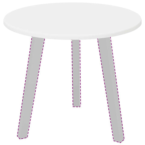 vidaXL Table Top White 50 x 50 x 1.5 cm Engineered wood