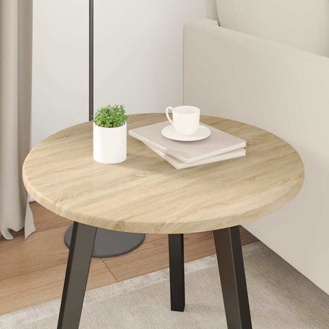 vidaXL Table Top Sonoma oak 50 x 50 x 1.5 cm Engineered wood