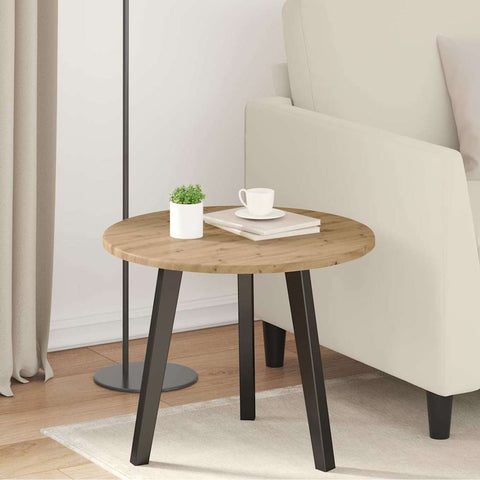 vidaXL Table Top Artisan oak 50 x 50 x 1.5 cm Engineered wood