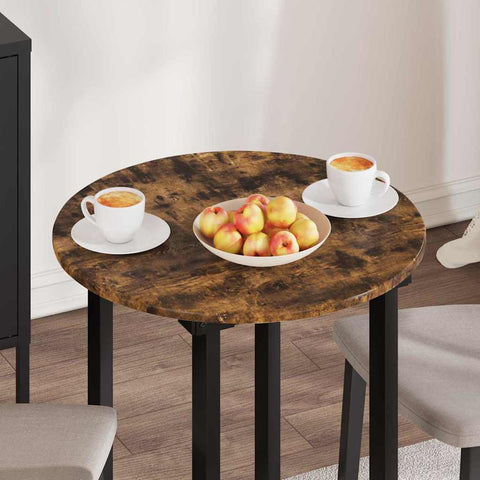 vidaXL Table Top Smoked oak 60 x 60 x 1.5 cm Engineered wood
