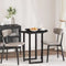 vidaXL Table Top Black 70 x 70 x 1.5 cm Engineered wood