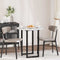 vidaXL Table Top High gloss white 70 x 70 x 1.5 cm Engineered wood