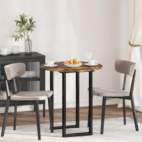 vidaXL Table Top Smoked oak 70 x 70 x 1.5 cm Engineered wood