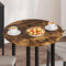 vidaXL Table Top Smoked oak 70 x 70 x 1.5 cm Engineered wood