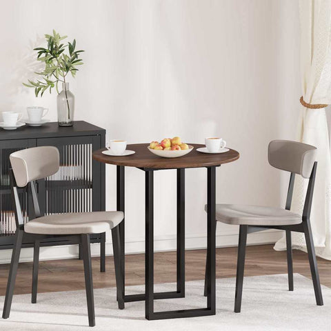vidaXL Table Top Brown oak 70 x 70 x 1.5 cm Engineered wood