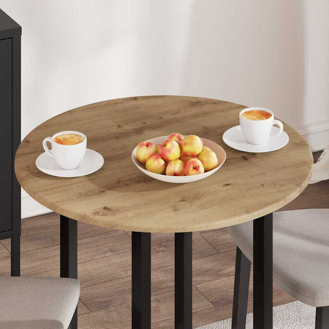 vidaXL Table Top Artisan oak 70 x 70 x 1.5 cm Engineered wood