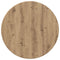 vidaXL Table Top Artisan oak 70 x 70 x 1.5 cm Engineered wood