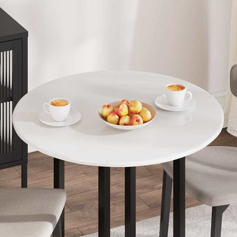 vidaXL Table Top High gloss white 80 x 80 x 1.5 cm Engineered wood