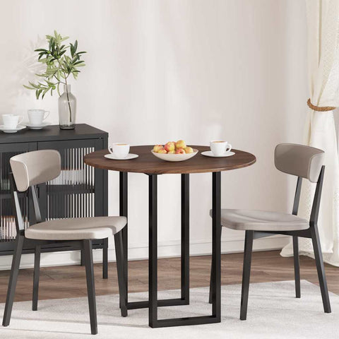 vidaXL Table Top Brown oak 80 x 80 x 1.5 cm Engineered wood