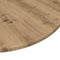 vidaXL Table Top Artisan oak 80 x 80 x 1.5 cm Engineered wood