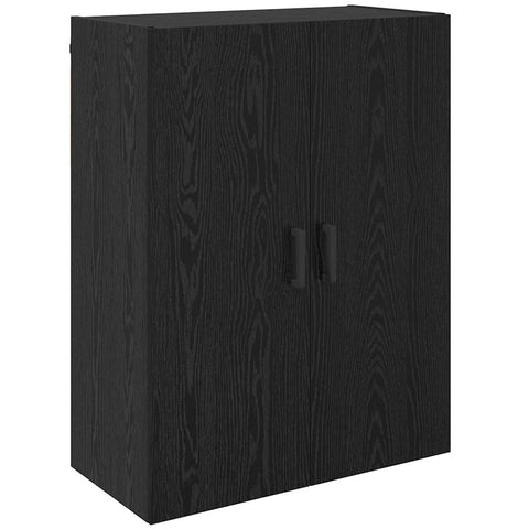vidaXL Wall Mounted Cabinets 2 pcs Black oak 69.5 x 34 x 90 cm