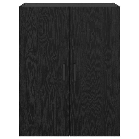 vidaXL Wall Mounted Cabinets 2 pcs Black oak 69.5 x 34 x 90 cm