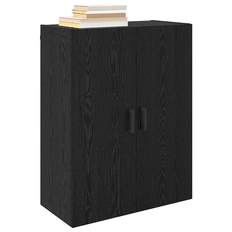 vidaXL Wall Mounted Cabinets 2 pcs Black oak 69.5 x 34 x 90 cm