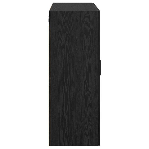 vidaXL Wall Mounted Cabinets 2 pcs Black oak 69.5 x 34 x 90 cm