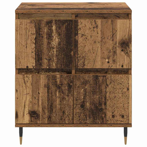 vidaXL Sideboards 3 pcs Old wood 180 x 35 x 70 cm Engineered wood