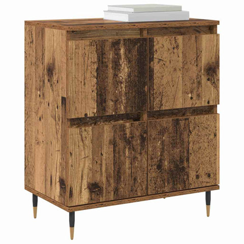 vidaXL Sideboards 3 pcs Old wood 180 x 35 x 70 cm Engineered wood