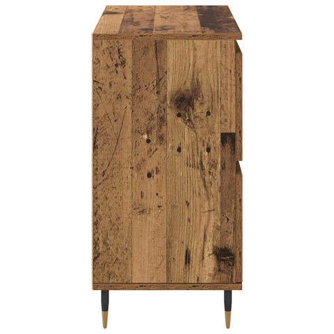 vidaXL Sideboards 3 pcs Old wood 180 x 35 x 70 cm Engineered wood