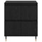vidaXL Sideboards 3 pcs Black oak 180 x 35 x 70 cm Engineered wood