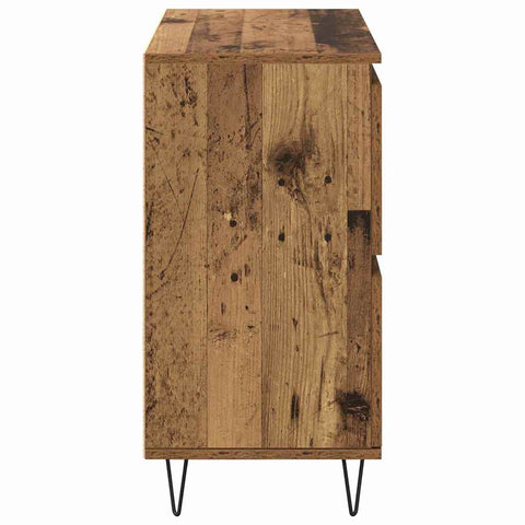 vidaXL Sideboards 3 pcs Old wood 180 x 35 x 70 cm Engineered wood