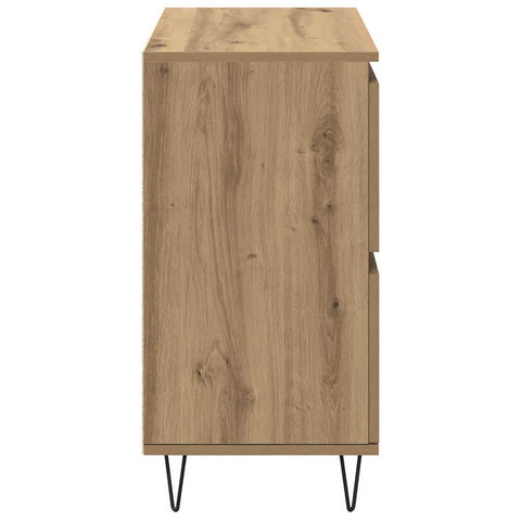 vidaXL Sideboards 3 pcs Artisan oak 180 x 35 x 70 cm Engineered wood