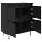 vidaXL Sideboards 3 pcs Black oak 180 x 35 x 70 cm Engineered wood