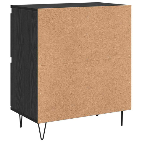 vidaXL Sideboards 3 pcs Black oak 180 x 35 x 70 cm Engineered wood