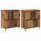vidaXL Sideboards 2 pcs Old wood 120 x 35 x 70 cm Engineered wood