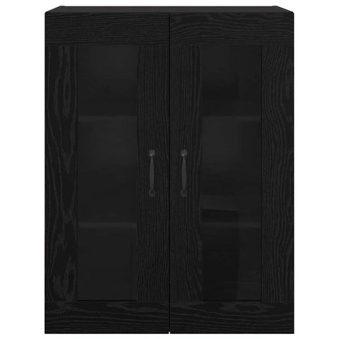 vidaXL Wall Mounted Cabinets 2 pcs Black oak 69.5 x 34 x 90 cm
