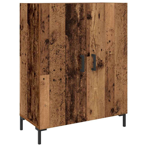 vidaXL Highboard Old wood 69.5 x 34 x 180 cm Engineered wood