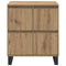 vidaXL Sideboards 2 pcs Artisan oak 120 x 35 x 70 cm Engineered wood